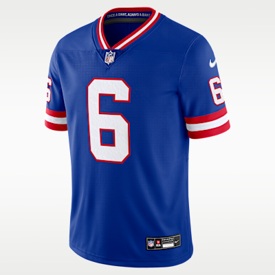New York Giants Jaxson Dart Stitched Limited Jersey - Royal