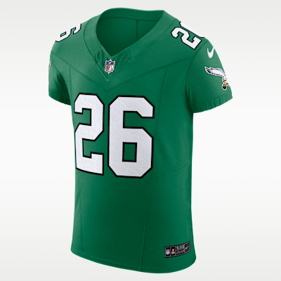 Philadelphia Eagles Saquon Barkley Elite Jersey - Kelly Green