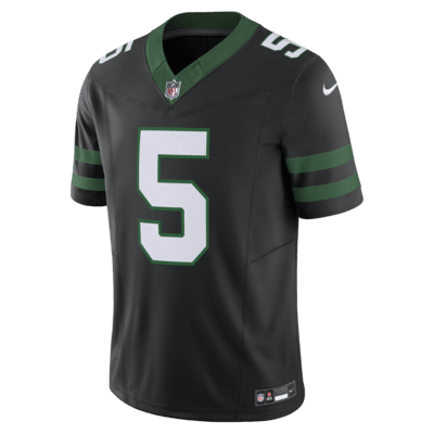 New York Jets Garrett Wilson Limited Jersey - Black