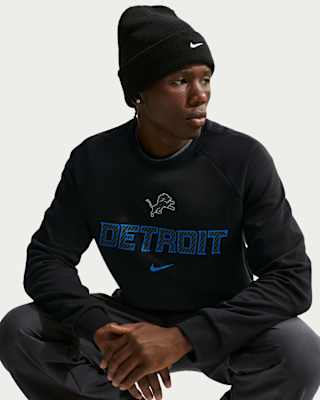 Detroit Lions Rivalries Collection Primary Men's Pullover Crew