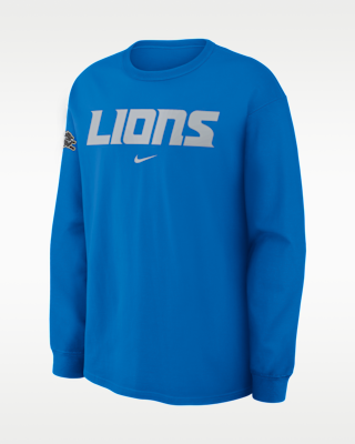 Detroit Lions Rivalries Collection Max90 Men's Long-Sleeve T-Shirt