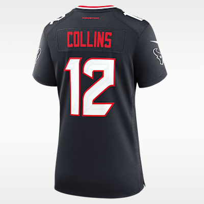 Women's Houston Texans Nico Collins Game Jersey - Navy