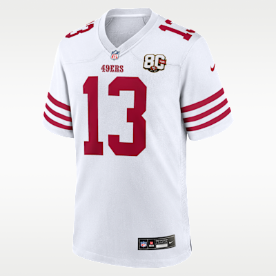 San Francisco 49ers Brock Purdy Game Jersey - White