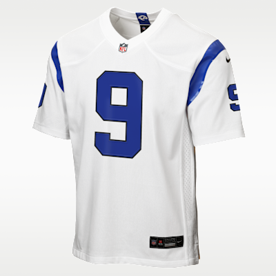 Youth Los Angeles Rams Matthew Stafford Game Jersey - Grey