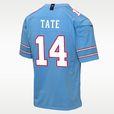 Youth Tennessee Titans Carnell Tate Game Jersey - Blue