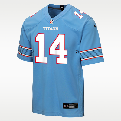 Youth Tennessee Titans Carnell Tate Game Jersey - Blue