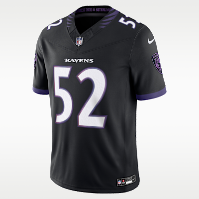 Baltimore Ravens Stitched Limited Jersey - Black