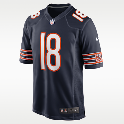 Chicago Bears Caleb Williams Game Jersey - Marine
