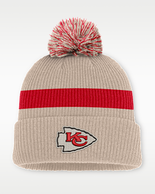 Kansas City Chiefs Rewind Peak Men's Cuffed Pom Beanie