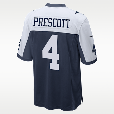 Dallas Cowboys Dak Prescott Game Jersey - Navy
