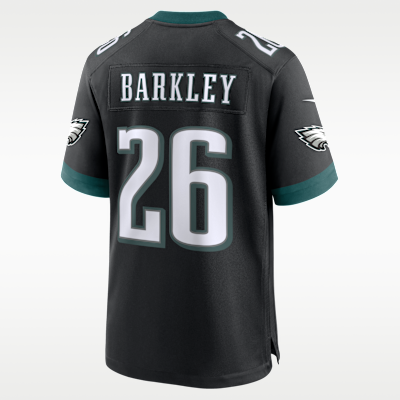 Philadelphia Eagles Saquon Barkley Game Jersey - Black