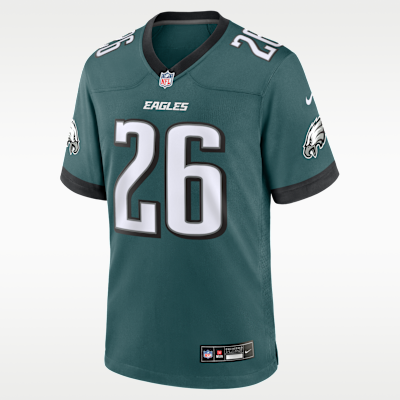 Philadelphia Eagles Saquon Barkley Game Jersey - Sport Teal