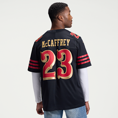 San Francisco 49ers Christian McCaffrey Rivalries Limited Jersey - Black