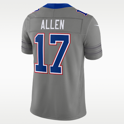 Buffalo Bills Josh Allen Limited Jersey - Grey