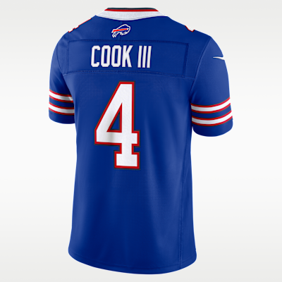 Buffalo Bills James Cook III Stitched Limited Jersey - Royal