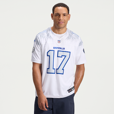 Buffalo Bills Josh Allen Rivalries Limited Jersey - White
