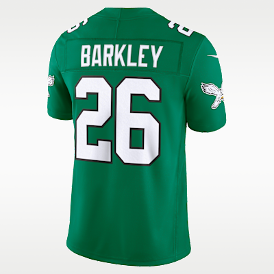 Philadelphia Eagles Saquon Barkley Limited Jersey - Kelly Green