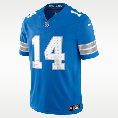 Detroit Lions Amon-Ra Brown Stitched Limited Jersey - Blue