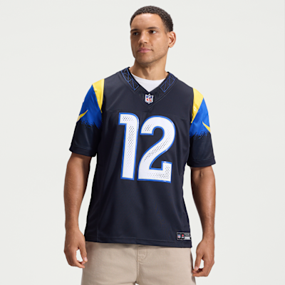 Los Angeles Rams Puka Nacua Rivalries Limited Jersey - Pitch Blue