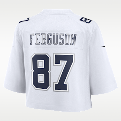 Women's Dallas Cowboys Jake Ferguson Game Jersey - White