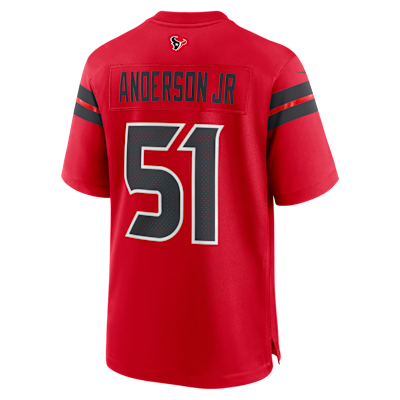 Houston Texans Will Anderson Jr. Game Jersey - Red