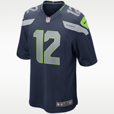 Seattle Seahawks Game Jersey - College Navy