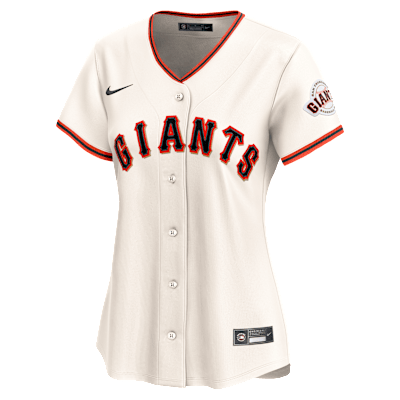 Women's New York Giants Limited Jersey - Cream