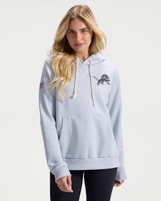 Detroit Lions Rivalries Collection Sideline Women's Pullover Hoodie