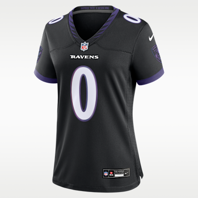 Women's Baltimore Ravens Roquan Smith Game Jersey - Black