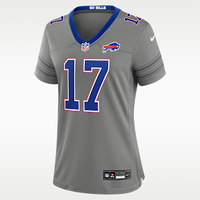 Women's Buffalo Bills Josh Allen Game Jersey - Grey