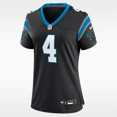 Women's Carolina Panthers Tetairoa McMillan Game Jersey - Black