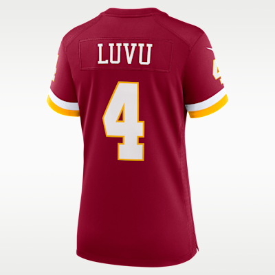 Women's Washington Commanders Frankie Luvu Game Jersey - Burgundy