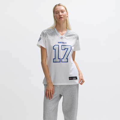 Women's Buffalo Bills Josh Allen Rivalries Game Jersey - White