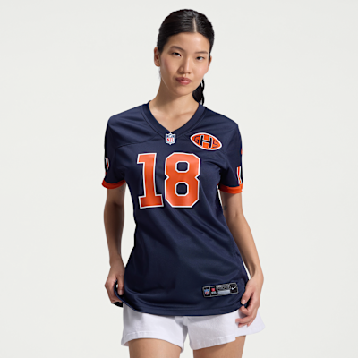 Women's Chicago Bears Caleb Williams Rivalries Game Jersey - Navy