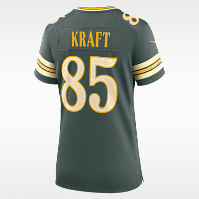 Women's Green Bay Packers Tucker Kraft Rivalries Game Jersey - Green