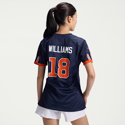 Women's Chicago Bears Caleb Williams Rivalries Game Jersey - Navy
