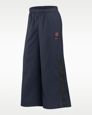 Chicago Bears Rivalries Collection Wide-Leg Women's Mid-Rise Woven Pants