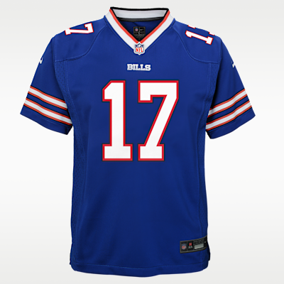 Youth Buffalo Bills Josh Allen Game Jersey - Blue