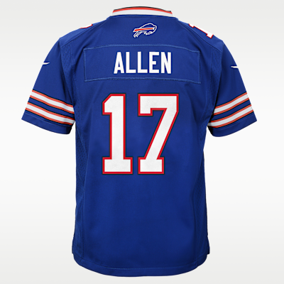 Youth Buffalo Bills Josh Allen Game Jersey - Blue