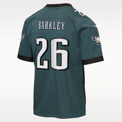 Youth Philadelphia Eagles Saquon Barkley Game Jersey - Green