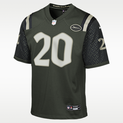 Youth New York Jets Breece Hall Rivalries Game Jersey - Green