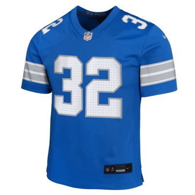 Youth Detroit Lions Brian Branch Game Jersey - Blue